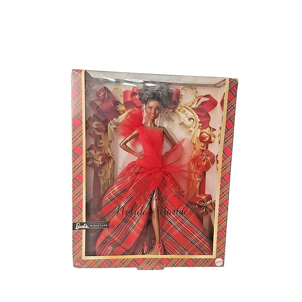 Barbie Signature‎ 2024 Holiday African American Doll Collector NEW IN BOX